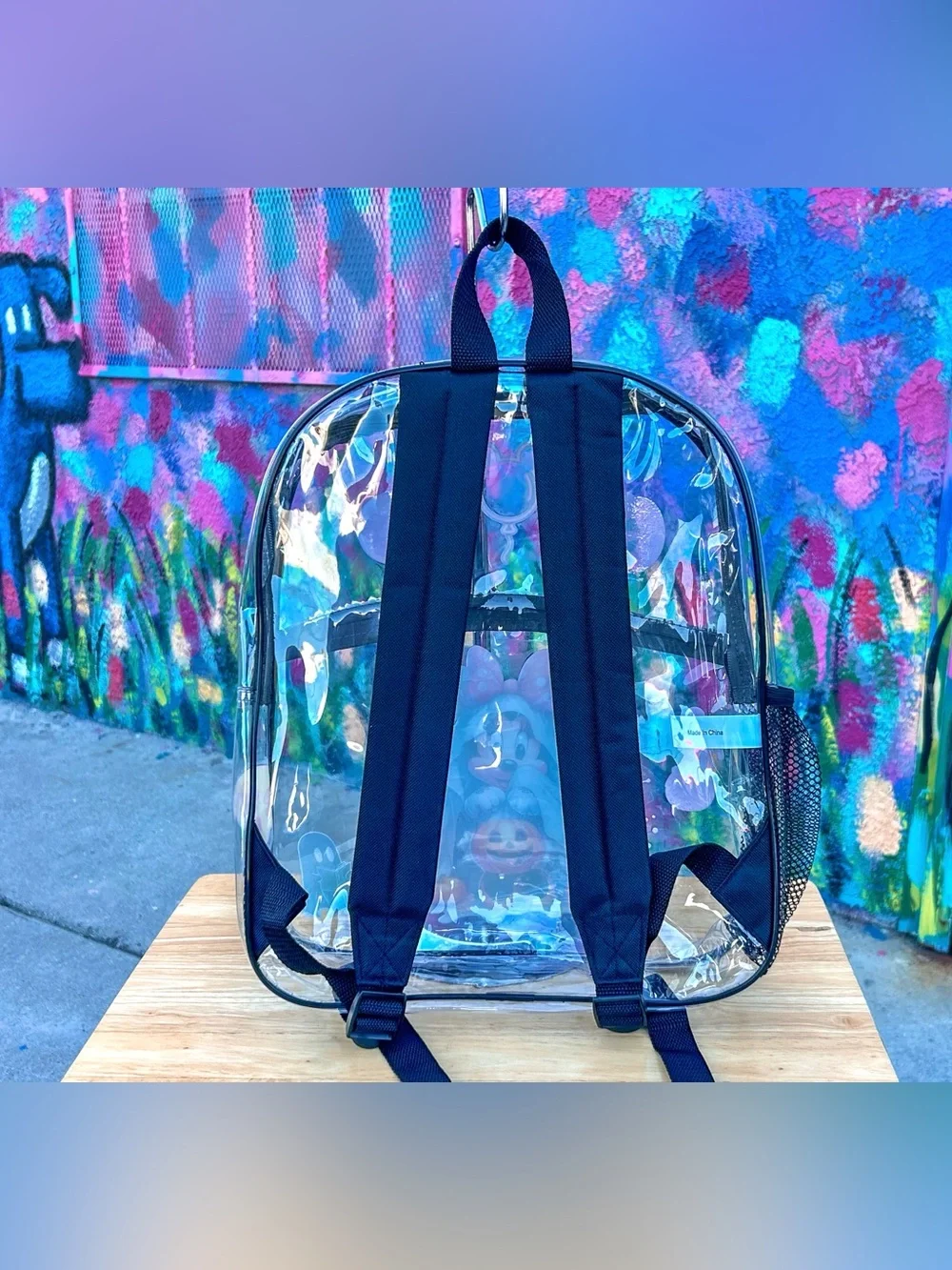 MINNIE MOUSE & Friends Clear Backpack 15”